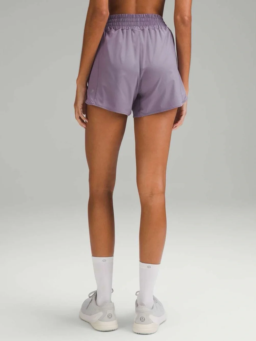 Lululemon Purple Ash Hotty Hot Shorts 4”